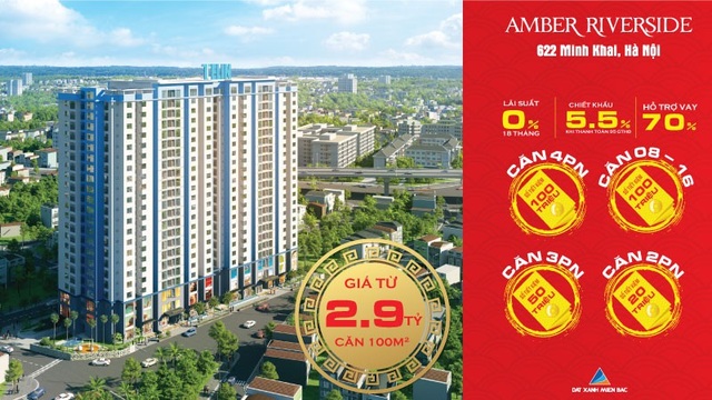 An cư hiện tại tích lũy tương lai với dự án Amber Riverside - Ảnh 1. An cư hiện tại tích lũy tương lai với dự án Amber Riverside - Ảnh 1.