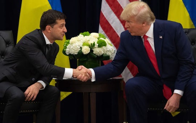 Tổng thống Ukraine lên tiếng “thanh minh” giúp ông Trump - 1 Tổng thống Ukraine lên tiếng “thanh minh” giúp ông Trump - 1