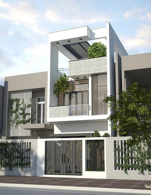 Mẫu nhà phố 2 tầng tuyệt đẹp cho khu đất mặt tiền hẹp - 6 Mẫu nhà phố 2 tầng tuyệt đẹp cho khu đất mặt tiền hẹp - 6
