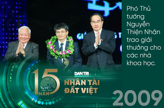 Giải thưởng Nhân tài Đất Việt lan toả, thắp sáng mầm cây tương lai suốt gần hai thập kỷ - 2 Giải thưởng Nhân tài Đất Việt lan toả, thắp sáng mầm cây tương lai suốt gần hai thập kỷ - 2