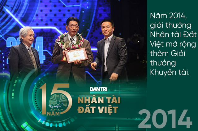 Giải thưởng Nhân tài Đất Việt lan toả, thắp sáng mầm cây tương lai suốt gần hai thập kỷ - 4 Giải thưởng Nhân tài Đất Việt lan toả, thắp sáng mầm cây tương lai suốt gần hai thập kỷ - 4
