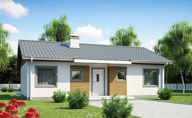 Mẫu nhà cấp 4 phong cách châu Âu đẹp như cổ tích - 2 Mẫu nhà cấp 4 phong cách châu Âu đẹp như cổ tích - 2