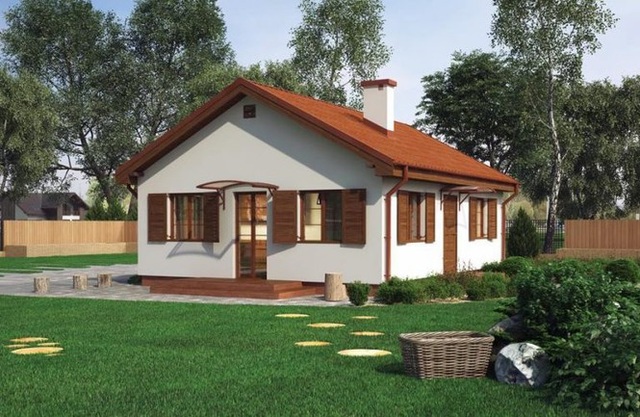Mẫu nhà cấp 4 phong cách châu Âu đẹp như cổ tích - 7 Mẫu nhà cấp 4 phong cách châu Âu đẹp như cổ tích - 7