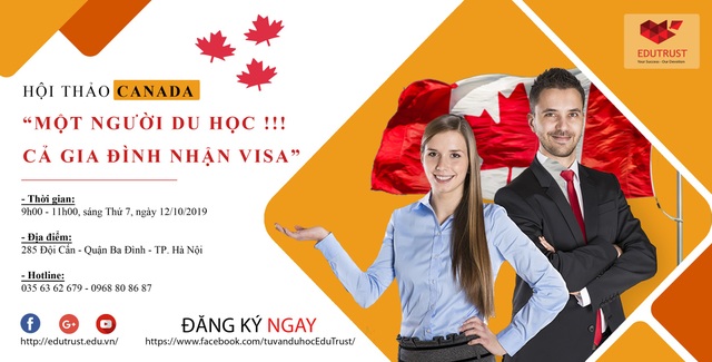 Một người du học - Cả gia đình nhận Visa Canada - 1 Một người du học - Cả gia đình nhận Visa Canada - 1