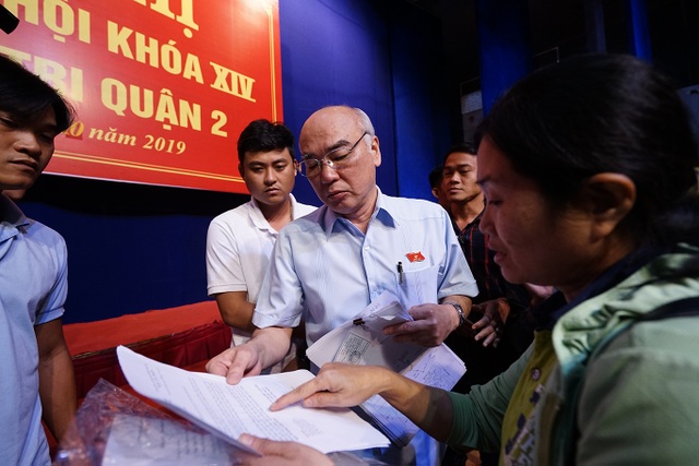 Cử tri Thủ Thiêm muốn đối thoại về ranh quy hoạch và đất tái định cư - 7 Cử tri Thủ Thiêm muốn đối thoại về ranh quy hoạch và đất tái định cư - 7