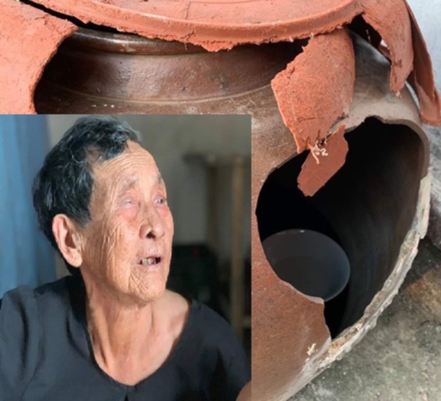 Cụ bà đơn độc có 6 chiếc chum sứt sẹo như câu chuyện lạ...! - 1