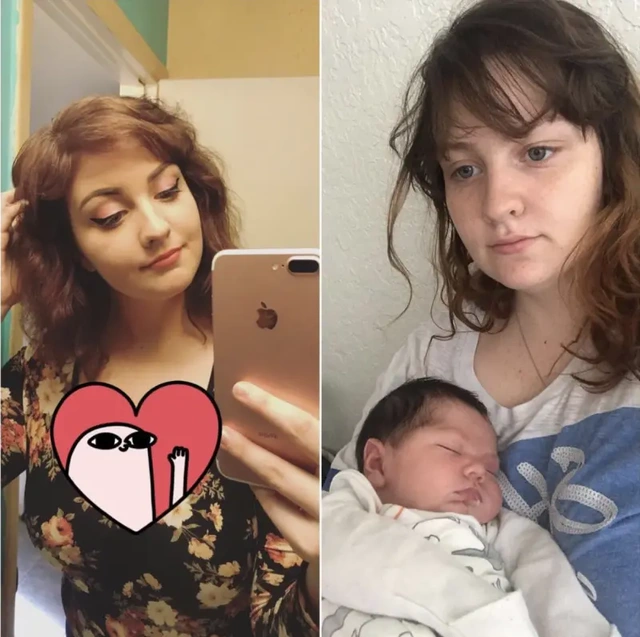 Hài hước chùm ảnh: Lúc còn son và khi đã làm (bố) mẹ trẻ con - 5 Hài hước chùm ảnh: Lúc còn son và khi đã làm (bố) mẹ trẻ con - 5