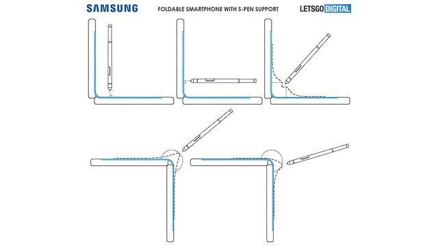Samsung lộ ý định gộp 2 dòng Galaxy Note và Galaxy Fold qua bằng sáng chế mới - Ảnh minh hoạ 2