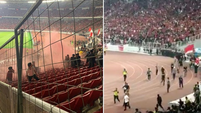 FIFA “giơ cao đánh khẽ” với Indonesia dù cổ động viên làm loạn - 1 FIFA “giơ cao đánh khẽ” với Indonesia dù cổ động viên làm loạn - 1