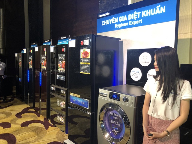 Panasonic đưa công nghệ ức chế vi khuẩn lên tủ lạnh và máy giặt mới - 1 Panasonic đưa công nghệ ức chế vi khuẩn lên tủ lạnh và máy giặt mới - 1