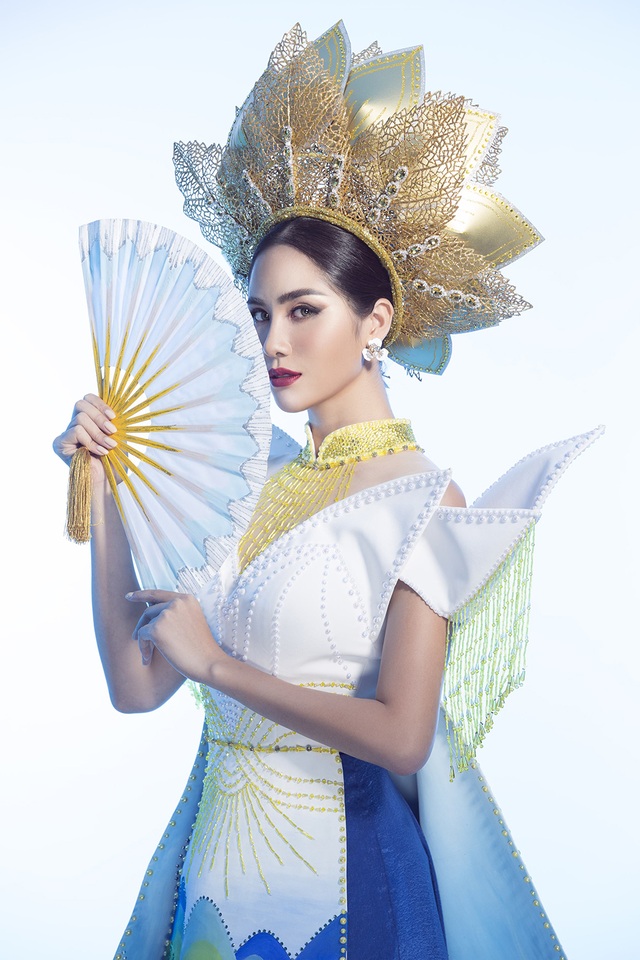 Hoàng Hạnh mang “hồ sen” lên trang phục dân tộc tại Miss Earth 2019 - 6 Hoàng Hạnh mang “hồ sen” lên trang phục dân tộc tại Miss Earth 2019 - 6