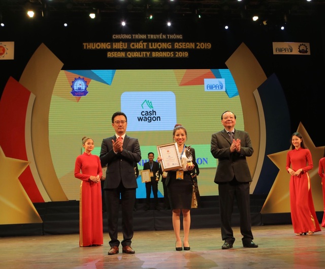 Cashwagon lọt Top 10 “Thương hiệu chất lượng Asean 2019” - 1 Cashwagon lọt Top 10 “Thương hiệu chất lượng Asean 2019” - 1
