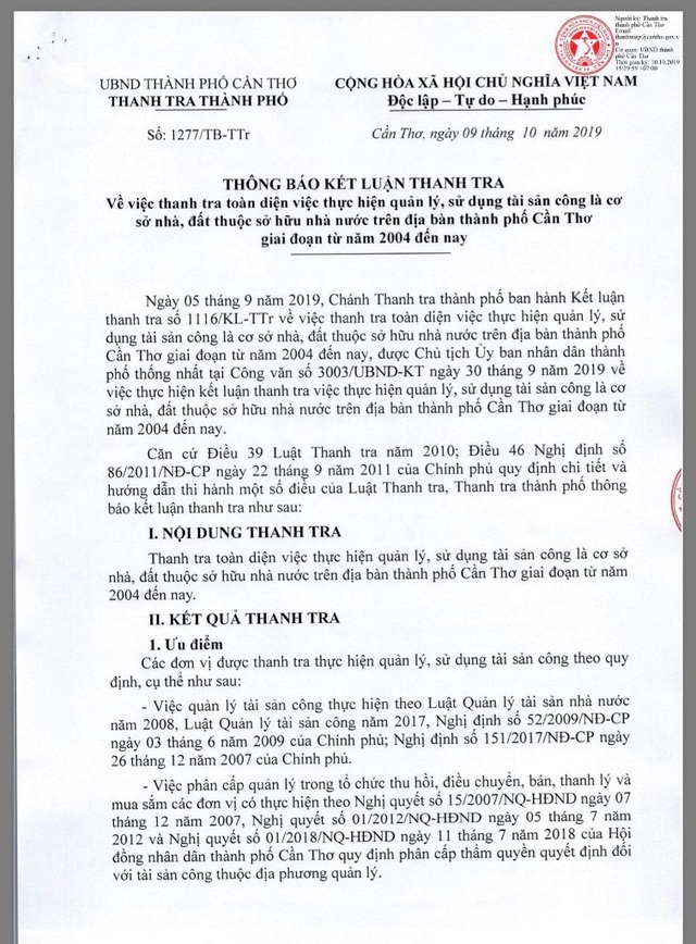 Nhiều đất công ở Cần Thơ được cho thuê không qua đấu giá - 1 Nhiều đất công ở Cần Thơ được cho thuê không qua đấu giá - 1