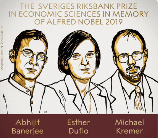 Nobel Kinh tế 2019 gọi tên 3 nhà khoa học giúp giảm nghèo toàn cầu - 1