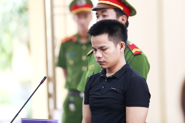Bị cáo Phạm Tuấn tại phiên tòa Bị cáo Phạm Tuấn tại phiên tòa