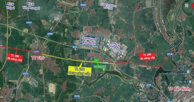 Dự án cải tạo, nâng cấp đường TL 286 đoạn Đông Yên - thị trấn Chờ chính thức khởi công - 1 Dự án cải tạo, nâng cấp đường TL 286 đoạn Đông Yên - thị trấn Chờ chính thức khởi công - 1