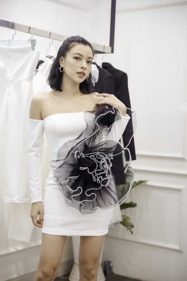 Dàn sao xúng xính thử đồ của Lê Ngọc Lâm trước show diễn Hoa hậu Hoàn vũ - Ảnh minh hoạ 19