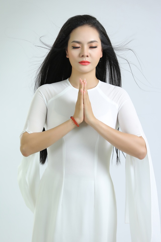 Lương Nguyệt Anh ra mắt album nhạc Phật - 1 Lương Nguyệt Anh ra mắt album nhạc Phật - 1