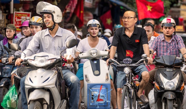 Dân mạng lại chế ảnh hài hước ăn mừng chiến thắng của đội tuyển Việt Nam - 13 Dân mạng lại chế ảnh hài hước ăn mừng chiến thắng của đội tuyển Việt Nam - 13