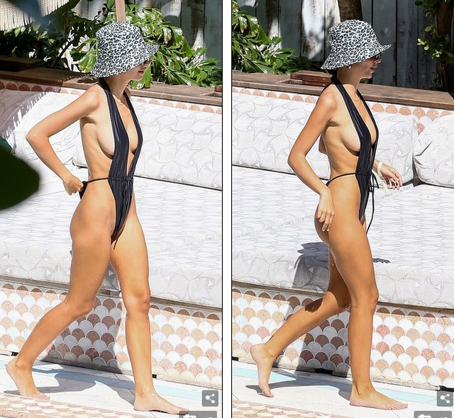 Diện áo tắm siêu nhỏ, Emily Ratajkowski hút mọi ánh nhìn - 8 Diện áo tắm siêu nhỏ, Emily Ratajkowski hút mọi ánh nhìn - 8