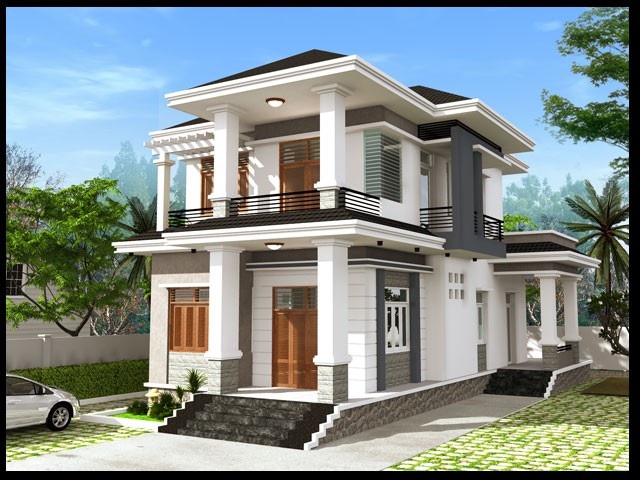 Những mẫu nhà hai tầng 500 triệu đồng hớp hồn vợ chồng trẻ - 1 Những mẫu nhà hai tầng 500 triệu đồng hớp hồn vợ chồng trẻ - 1