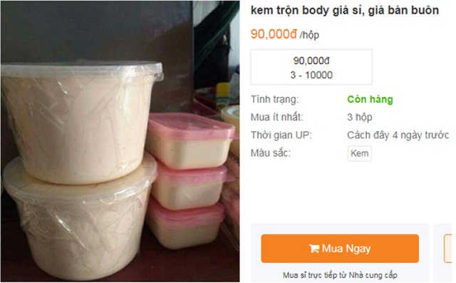 Cảnh báo: Kem trộn núp bóng mỹ phẩm thiên nhiên và những hiểm họa khôn lường - 2 Cảnh báo: Kem trộn núp bóng mỹ phẩm thiên nhiên và những hiểm họa khôn lường