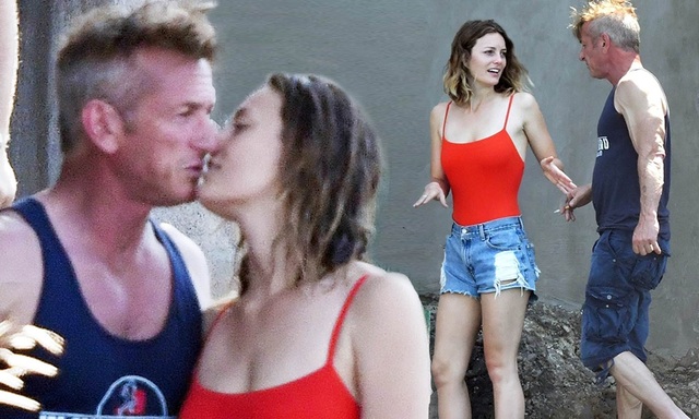 Nam diễn viên 59 tuổi Sean Penn đưa bạn gái kém 32 tuổi ra phố - 4 Nam diễn viên 59 tuổi Sean Penn đưa bạn gái kém 32 tuổi ra phố - 4