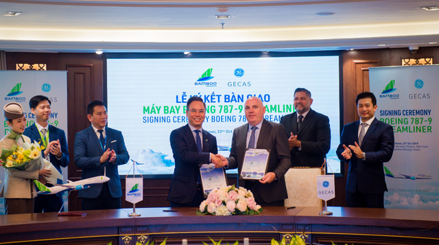 Bamboo Airways chính thức nhận bàn giao hai máy bay Boeing 787-9 Dreamliner - 1 Bamboo Airways chính thức nhận bàn giao hai máy bay Boeing 787-9 Dreamliner - 1