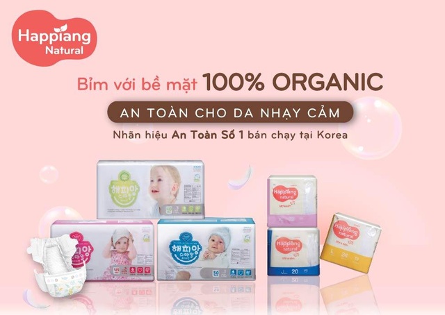 Doanh nghiệp ngoại gia nhập thị trường Việt với sản phẩm tã bỉm hữu cơ - 1 Doanh nghiệp ngoại gia nhập thị trường Việt với sản phẩm tã bỉm hữu cơ - 1