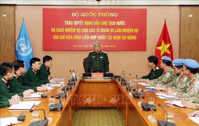 2 sĩ quan Việt Nam đi làm nhiệm vụ gìn giữ hòa bình tại Nam Sudan - Ảnh minh hoạ 2