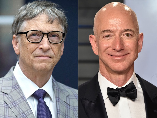 Gay cấn cuộc đua giành ngôi “người giàu nhất thế giới” giữa ông chủ Amazon và Bill Gates