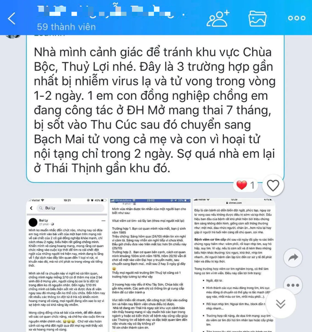 Hà Nội: Người dân hoang mang vì thông tin virus lạ gây viêm cơ tim tử vong nhanh chóng - 2 Hà Nội: Người dân hoang mang vì thông tin virus lạ gây viêm cơ tim tử vong nhanh chóng - 2