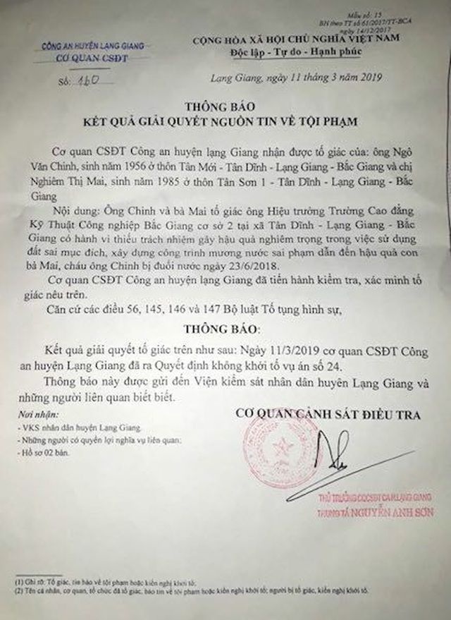 3 cháu bé chết oan ức tại Bắc Giang: Quyết chờ công lý sau chỉ đạo của Bộ trưởng! - 2 3 cháu bé chết oan ức tại Bắc Giang: Quyết chờ công lý sau chỉ đạo của Bộ trưởng! - 2