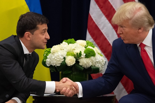 Ông Trump gọi nhầm tổng thống Ukraine là 