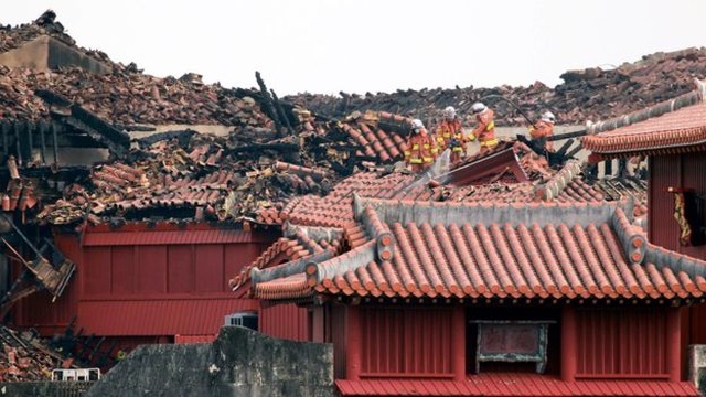 "Bão lửa" thiêu rụi lâu đài di sản thế giới 600 tuổi của Nhật Bản