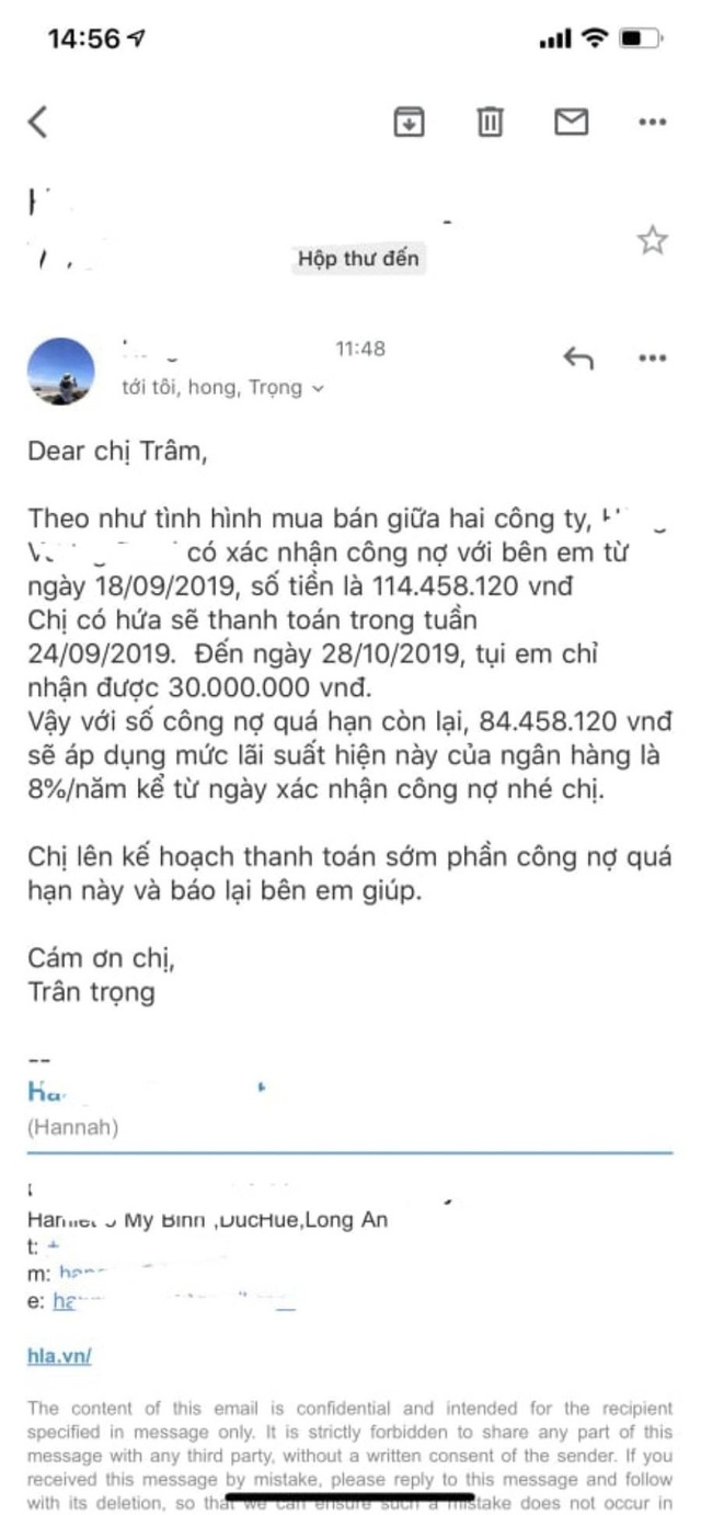 Người bán thịt heo, rau... cho Món Huế bị truy lùng nợ - 2 Người bán thịt heo, rau... cho Món Huế bị truy lùng nợ - 2
