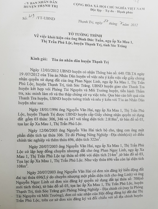 Vợ chồng cô giáo về hưu kêu cứu vì đầy đủ giấy tờ vẫn bị tòa xử mất đất - 2 Vợ chồng cô giáo về hưu kêu cứu vì đầy đủ giấy tờ vẫn bị tòa xử mất đất - 2