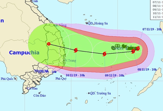 Bão số 6 diễn biến phức tạp vì phụ thuộc vào siêu bão Hạ Long - 2