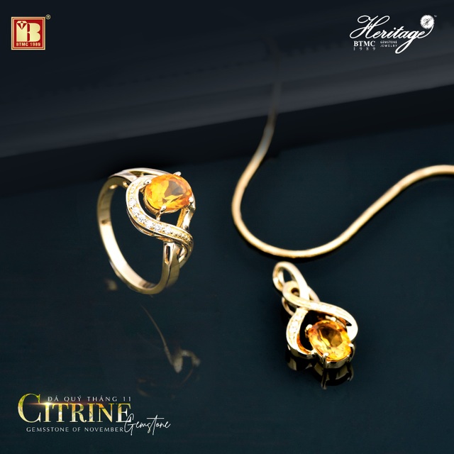 Tháng 11 đeo trang sức gắn đá Citrine sắc vàng, ngập tràn may mắn - 2