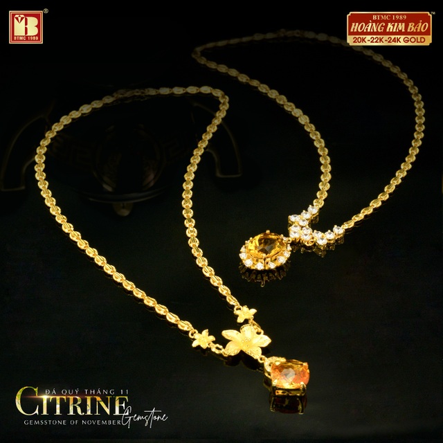 Tháng 11 đeo trang sức gắn đá Citrine sắc vàng, ngập tràn may mắn - 5