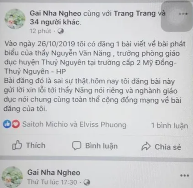 Đăng tin sai sự thật lên Facebook, một phụ nữ bị phạt 5 triệu đồng - 2 Đăng tin sai sự thật lên Facebook, một phụ nữ bị phạt 5 triệu đồng - 2