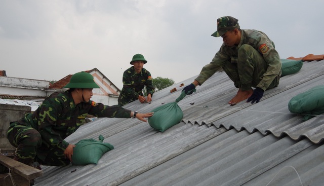 Quân khu 5 thành lập Sở chỉ huy ứng phó bão số 6 - 3 Quân khu 5 thành lập Sở chỉ huy ứng phó bão số 6 - 3