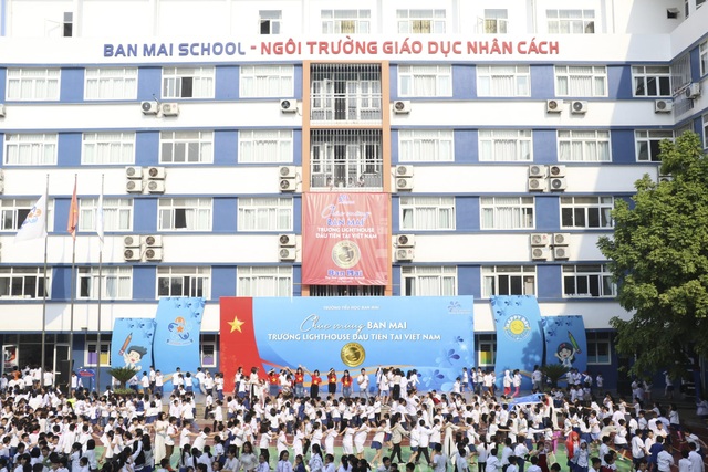 Trường Tiểu học Ban Mai được công nhận là trường “Hoa tiêu toàn cầu - 1 Trường Tiểu học Ban Mai được công nhận là trường “Hoa tiêu toàn cầu - 1