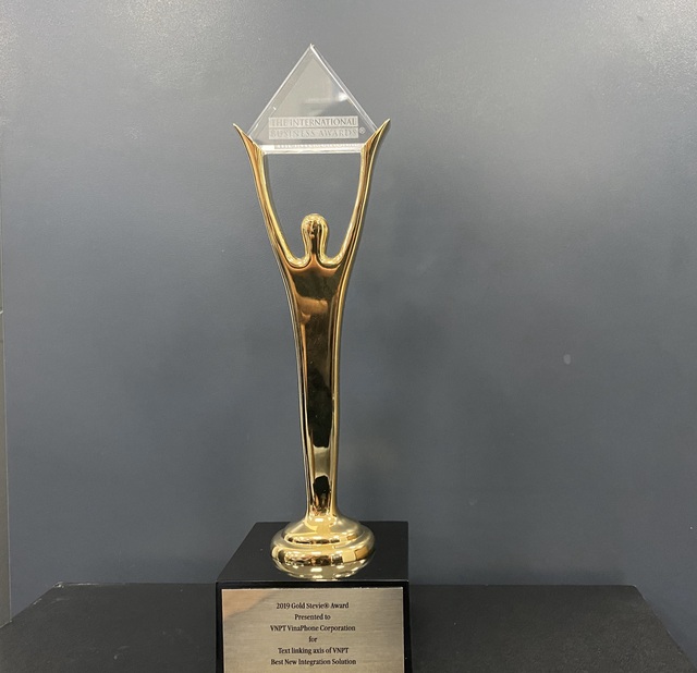 Tiên phong Trục liên thông văn bản quốc gia, VNPT “hái” Giải Vàng Stevie Awards 2019 - 1 Tiên phong Trục liên thông văn bản quốc gia, VNPT “hái” Giải Vàng Stevie Awards 2019 - 1