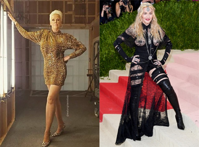 Brigitte Nielsen tiết lộ từng tát Madonna - 1 Brigitte Nielsen tiết lộ từng tát Madonna - 1