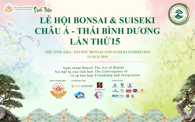 Lễ hội Bonsai Suiseki Châu Á - Thái Bình Dương tại Suối Tiên - 1 Lễ hội Bonsai Suiseki Châu Á - Thái Bình Dương tại Suối Tiên - 1