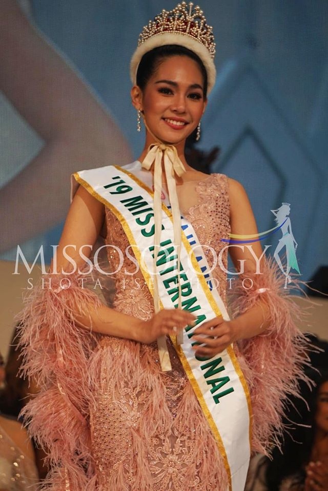Hoa hậu Quốc tế 2019: Tường San lọt top 8, người đẹp Thái Lan giành vương miện - 5