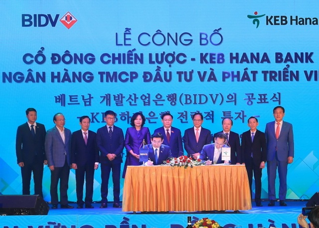 BIDV công bố cổ đông chiến lược, trở thành ngân hàng có vốn điều lệ lớn nhất Việt Nam - 1 BIDV công bố cổ đông chiến lược, trở thành ngân hàng có vốn điều lệ lớn nhất Việt Nam - 1