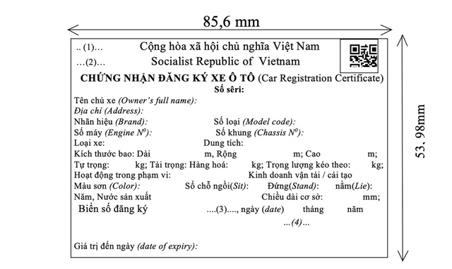 Nhiều thay đổi trong dự thảo mới về quy định đăng kí xe - 3