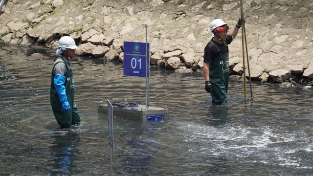 “Chia tay” sông Tô Lịch, công nghệ Nhật được giới thiệu làm sạch “ao tù” - 1